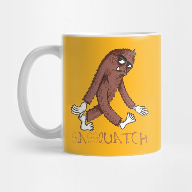 Sassquatch - Badass With An Attitude To Match by Crazy Collective